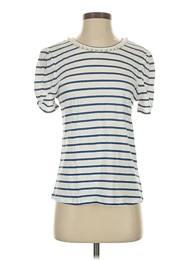 Pre-owned Generation Love Short Sleeve Turtleneck In White