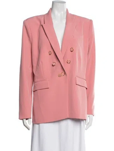 Pre-owned Generation Love Silk Blazer In Pink