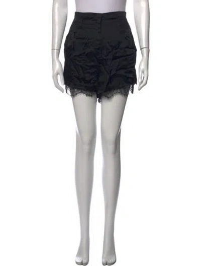 Pre-owned Generation Love Silk Mini Shorts In Blue