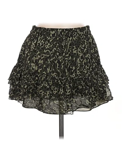 Pre-owned Generation Love Silk Skirt In Green