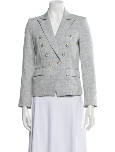 Pre-owned Generation Love Silk Tweed Pattern Blazer In Multi