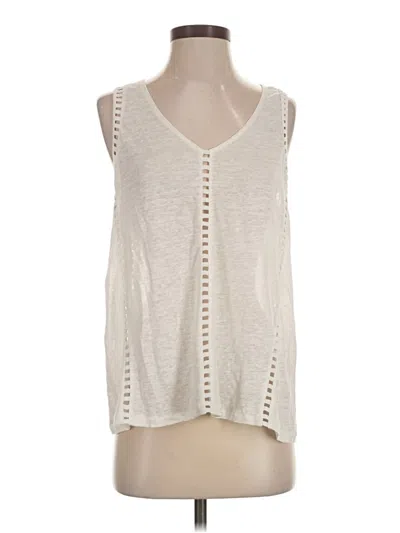 Pre-owned Generation Love Sleeveless Blouse In Ivory