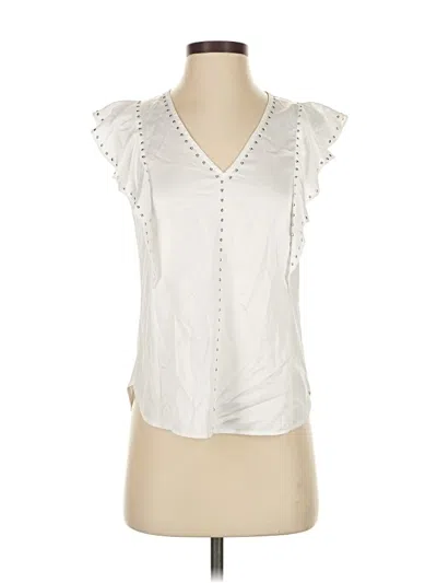 Pre-owned Generation Love Sleeveless Blouse In White