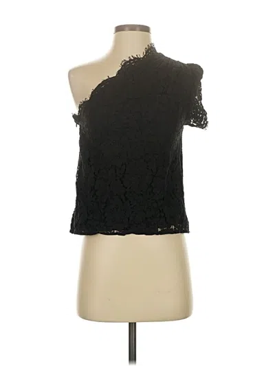 Pre-owned Generation Love Sleeveless Top Black One Shoulder Neckline Tops