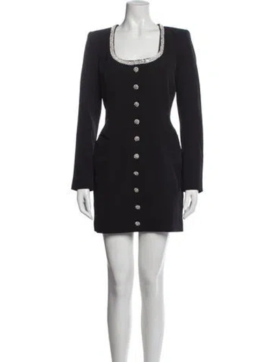 Pre-owned Generation Love Square Neckline Mini Dress W/ Tags In Blue
