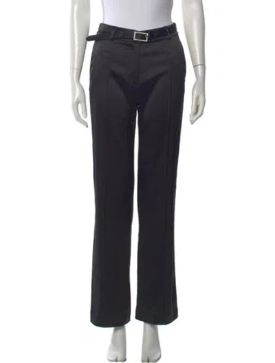 Pre-owned Generation Love Straight Leg Pants In Black