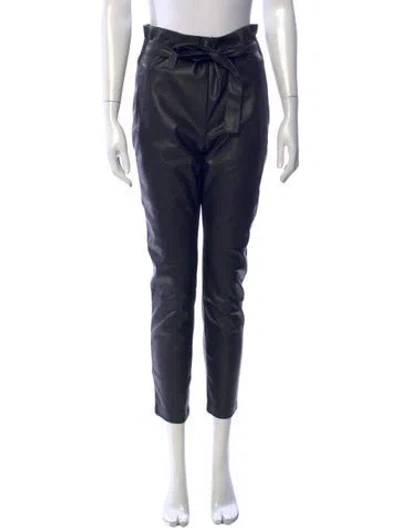 Pre-owned Generation Love Straight Leg Pants In Black