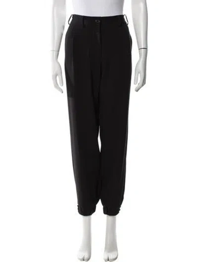 Pre-owned Generation Love Straight Leg Pants In Black