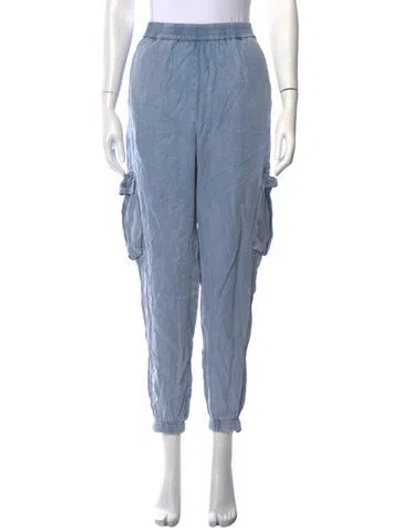 Pre-owned Generation Love Straight Leg Pants In Blue