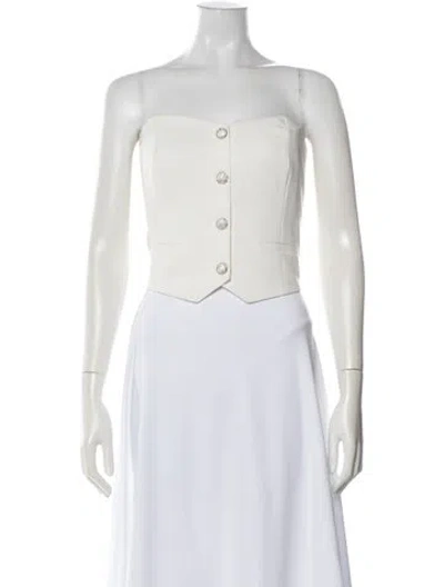 Pre-owned Generation Love Strapless Top In Neutral