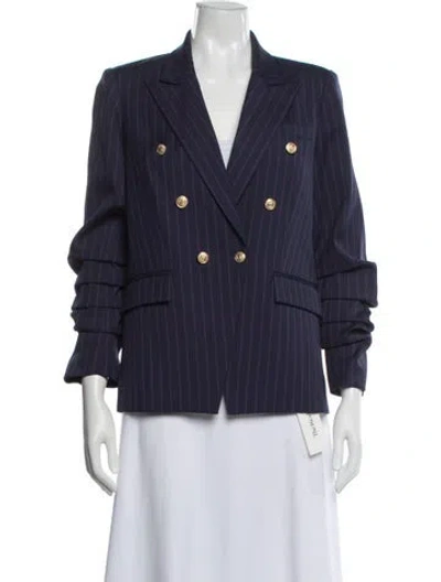 Pre-owned Generation Love Striped Blazer In Blue