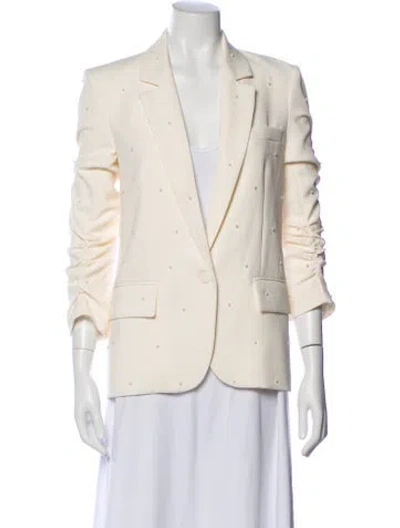 Pre-owned Generation Love Striped Blazer In Neutral