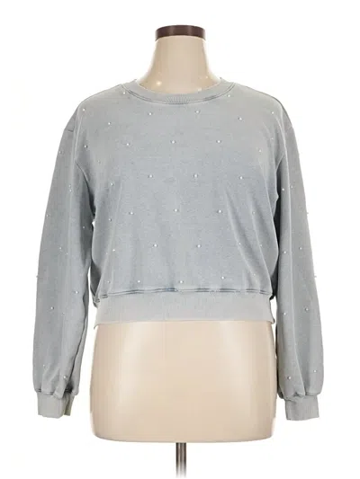 Pre-owned Generation Love Sweatshirt In Silver