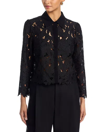 Generation Love Talsie Emb Ggt Combo Shirt In Black