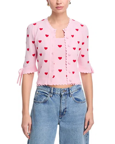 Generation Love Tess Cardigan In Pink