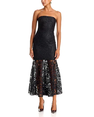 Generation Love Tia Strapless Lace Dress In Blue