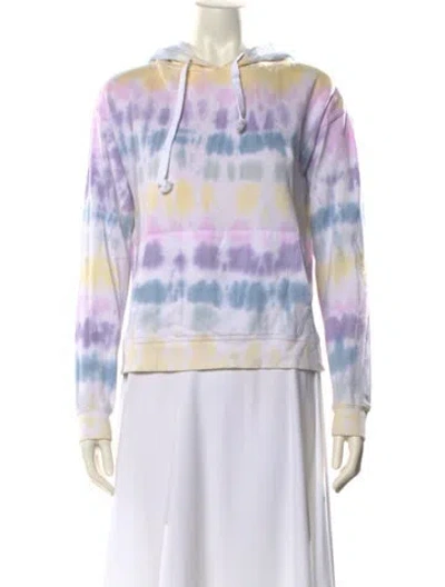 Pre-owned Generation Love Tie-dye Print Crew Neck Sweatshirt In Blue