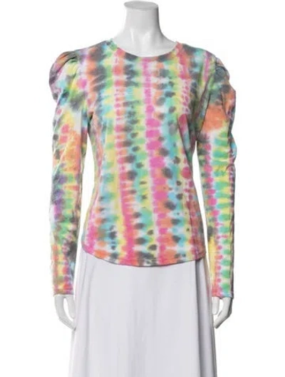 Pre-owned Generation Love Tie-dye Print Crew Neck T-shirt In Multi