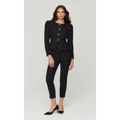 Generation Love Tula Windowpane Tweed Pants In Multi