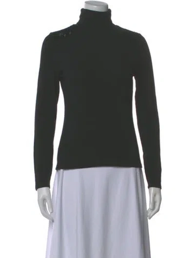 Pre-owned Generation Love Turtleneck Sweater In Black