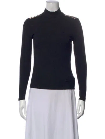Pre-owned Generation Love Turtleneck Sweater In Black