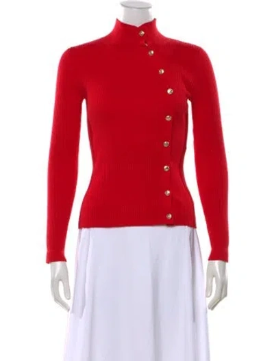 Pre-owned Generation Love Turtleneck Sweater In Red