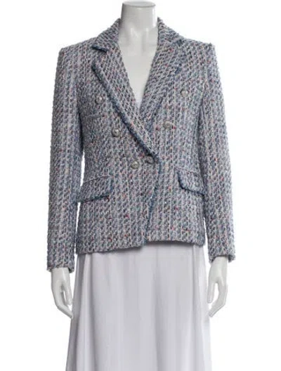 Pre-owned Generation Love Tweed Pattern Blazer