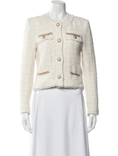 Pre-owned Generation Love Tweed Pattern Jacket