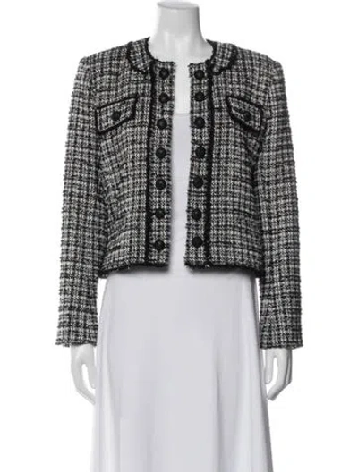 Pre-owned Generation Love Tweed Pattern Jacket In Multi