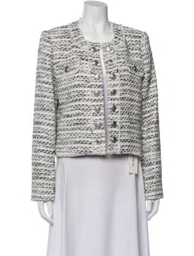 Pre-owned Generation Love Tweed Pattern Jacket W/ Tags In Multi