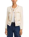 Generation Love Velma Chain Trim Jacket In Cream