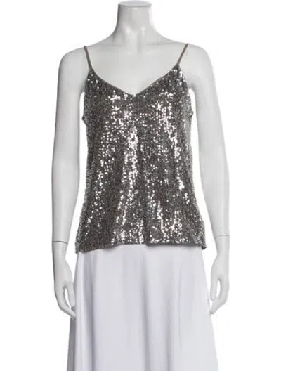 Pre-owned Generation Love V-neck Sleeveless Top In Multi