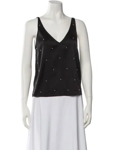 Pre-owned Generation Love V-neck Sleeveless Top W/ Tags In White