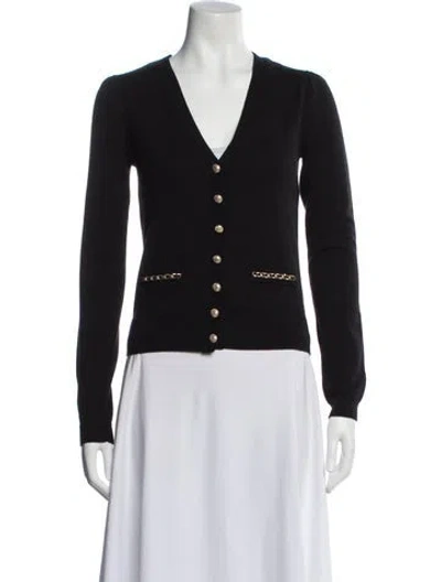 Pre-owned Generation Love V-neck Sweater In Black