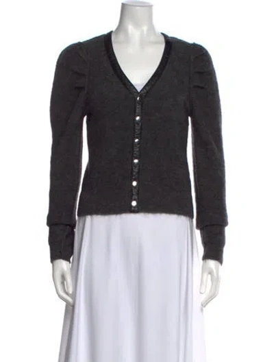 Pre-owned Generation Love V-neck Sweater In Black