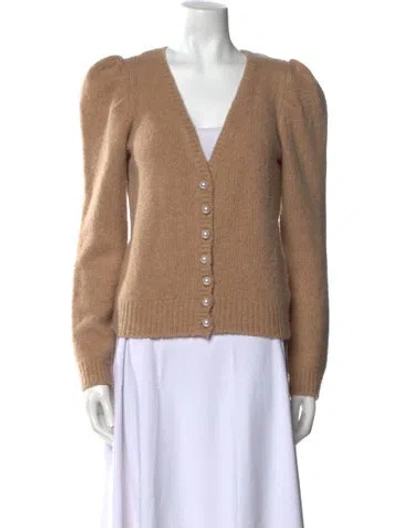 Pre-owned Generation Love V-neck Sweater In Neutral