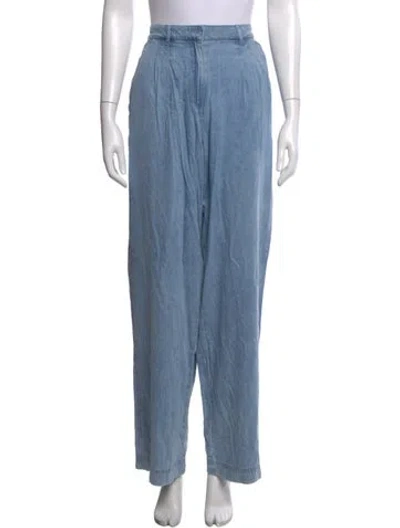 Pre-owned Generation Love Wide Leg Pants In Blue