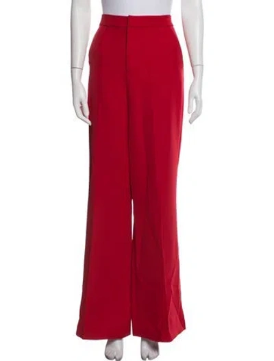 Pre-owned Generation Love Wide Leg Pants In Red