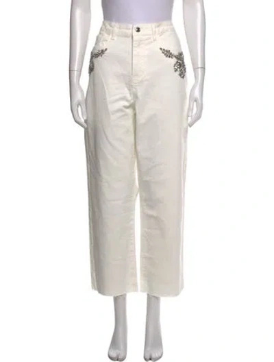 Pre-owned Generation Love Wide Leg Pants W/ Tags In White