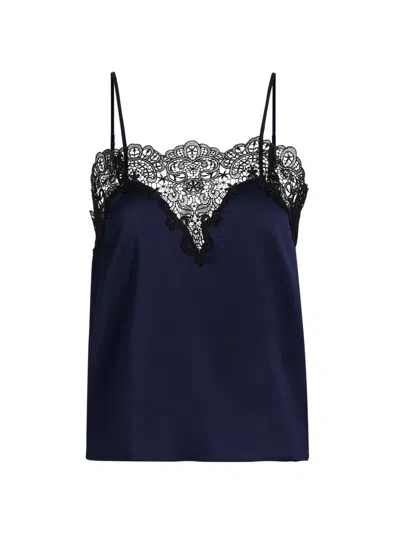 Generation Love Women's Alisa Floral Laced Satin Camisole