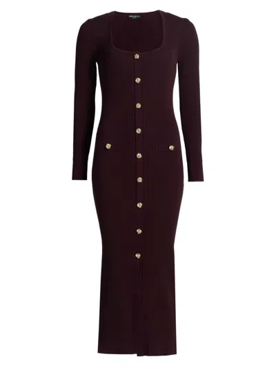 Generation Love Women's Andolina Rib-knit Midi-dress
