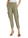 Generation Love Women's Barbara Linen Joggers In Green