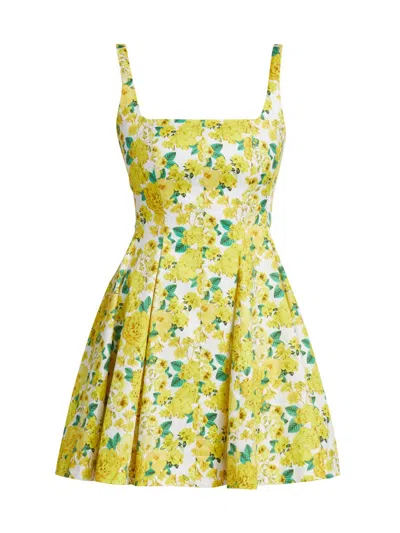 Generation Love Women's Courtney Floral Poplin Minidress