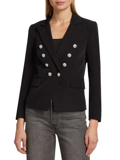 Generation Love Women's Delilah Crepe Blazer In Black