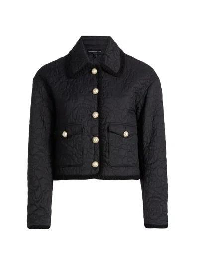 Generation Love Women's Fabiana Quilted Puffer Jacket In Black