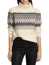 Generation Love Women's Grace Wool-blend Jacquard Sweater