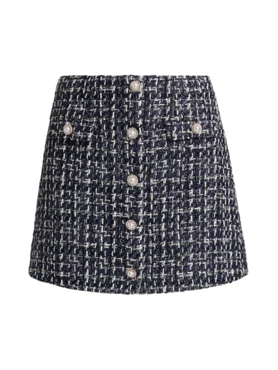 Generation Love Women's Jinny Tweed Miniskirt