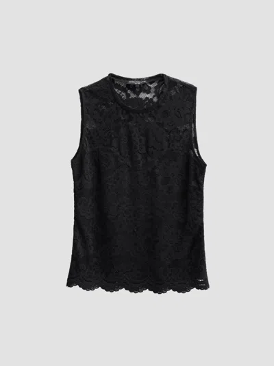Generation Love Women's Lace Sleeveless Top In Black