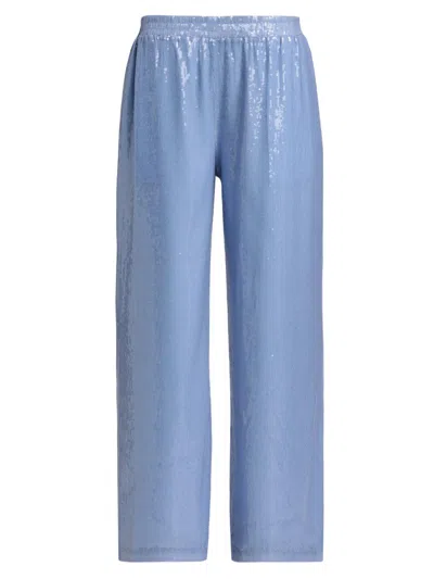 Generation Love Women's Talia Sequined Wide-leg Pants In Multi