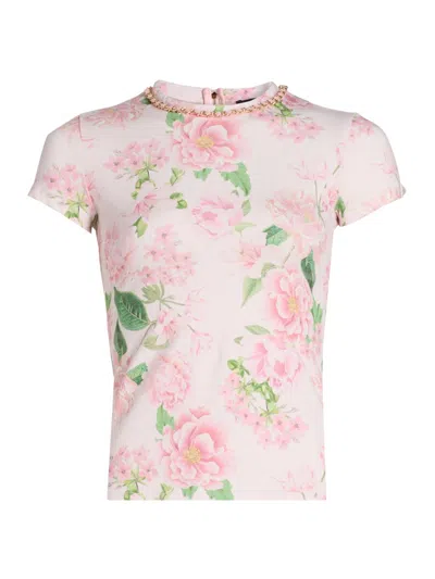 Generation Love Women's Tate Floral Chain Top